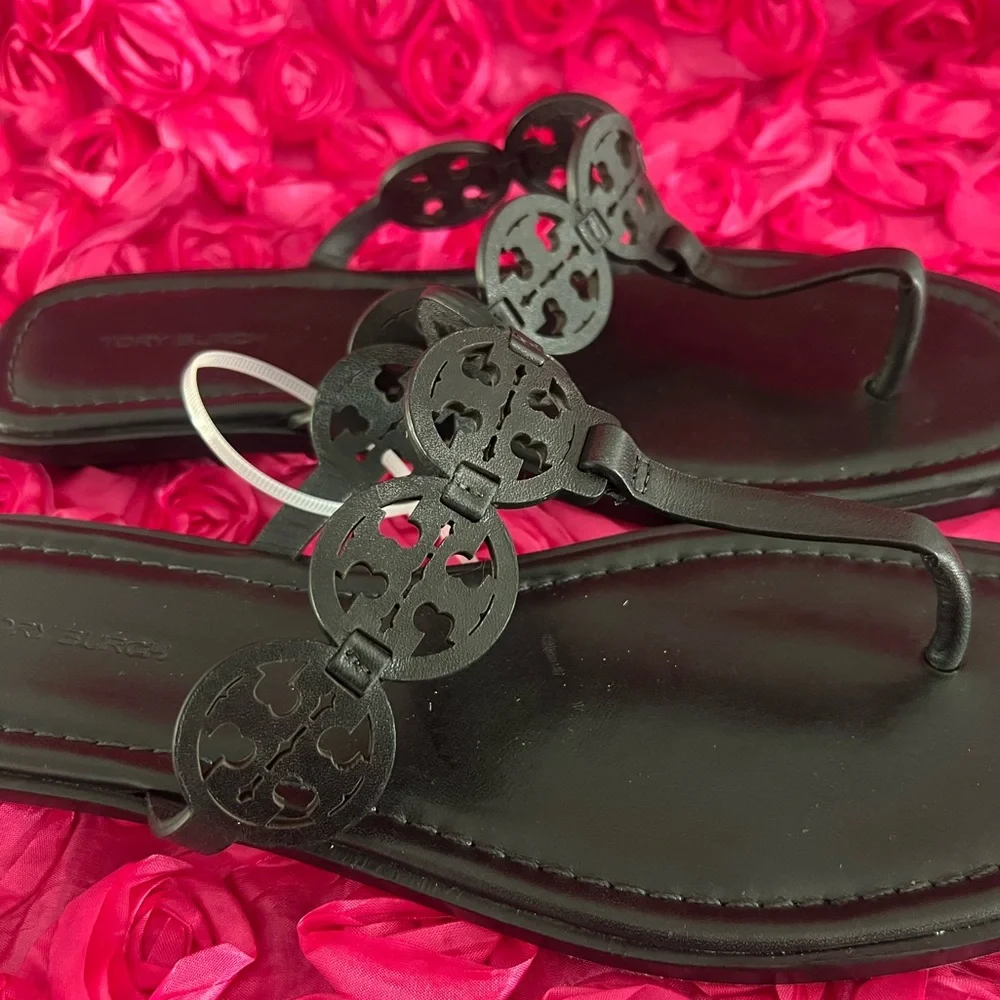 Authentic Tory Burch Women's Tiny Miller Thong Sandals
